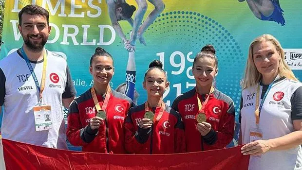 Milli Gurur! Akrobatik Cimnastikçilerimiz Almanya'yı Fethetti!