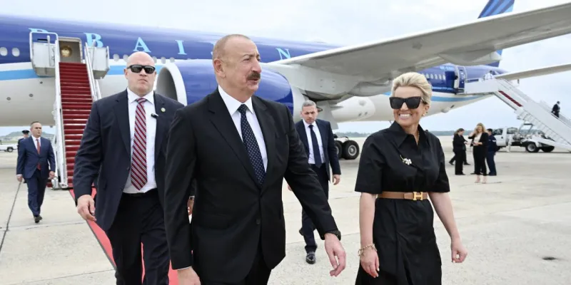 Aliyev ABD’ye gitti: Gözler üçlü görüşmede