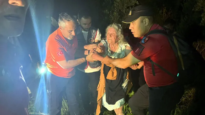 Antalya'da kayıp olarak aranan kadın, çalılıkların arasında yatarken bulundu