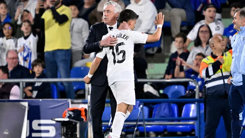 Arda Güler'den hocası Carlo Ancelotti'ye duygusal veda