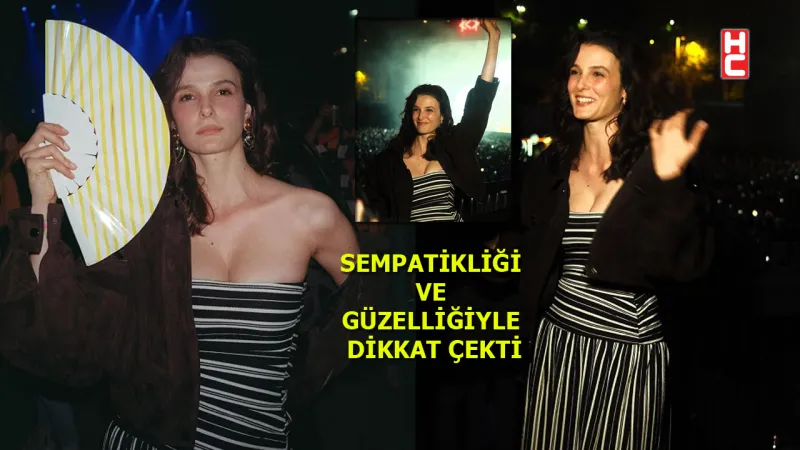 Büşra Develi, yoğun set temposuna konser arası verdi