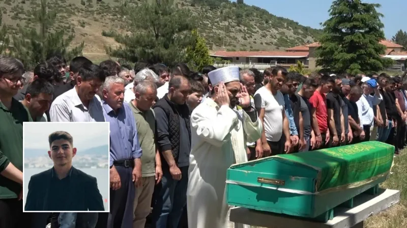 Eskişehir'in komşusunda acı veda: 19 yaşındaki genç gözyaşları içinde uğurlandı!