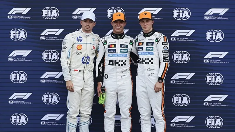 Formula 1 Monako Prix'sinde ilk cep Lando Norris'in oldu!
