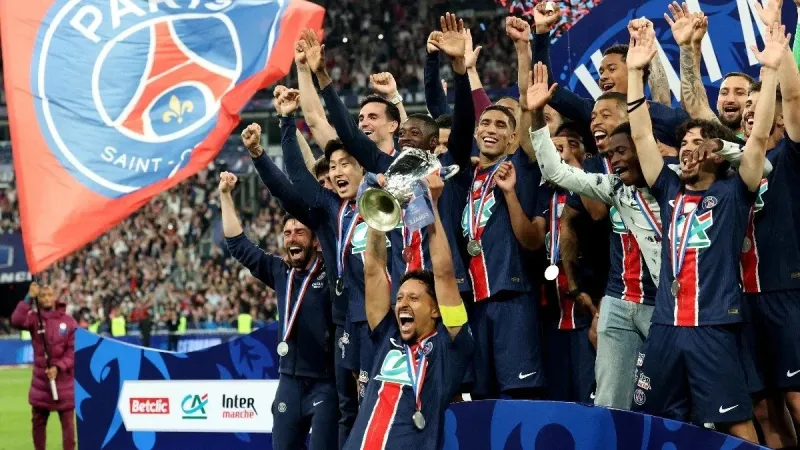 PSG Fransa Kupası'nı Kaldırdı! Reims'e Gol Yağdırdı