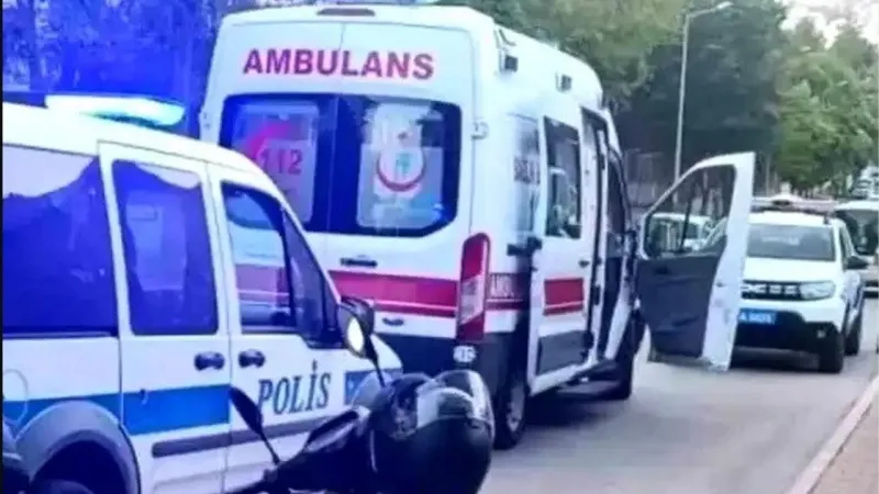 Komşuda otomobil ile motorlu bisiklet çarpıştı: 1 yaralı