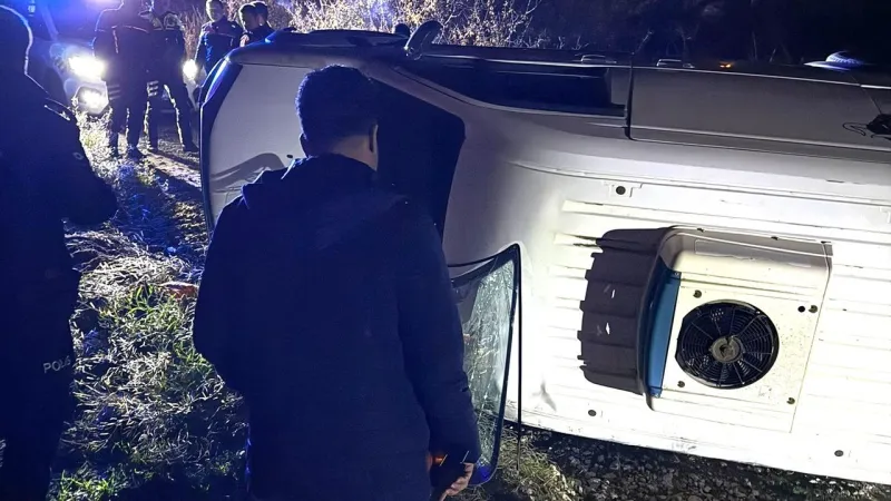 Komşuda polisten kaçan sürücü kaza yaptı: 80 bin lira ceza kesildi