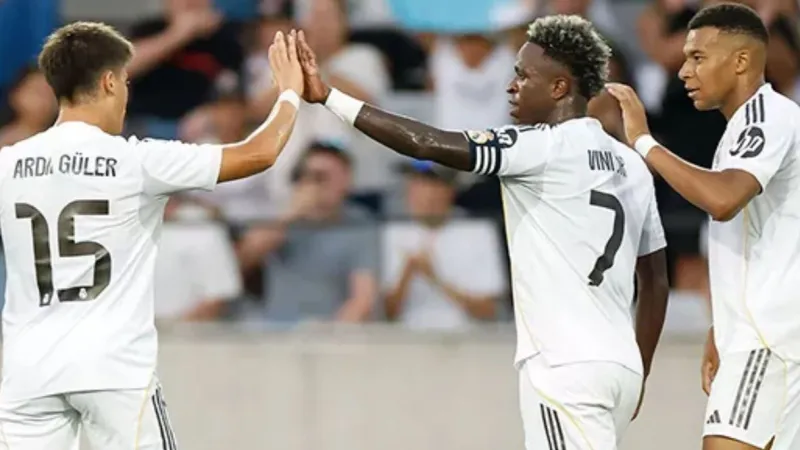 Mbappe ve Arda Güler Şov! Vinicius Neden Kayıp?