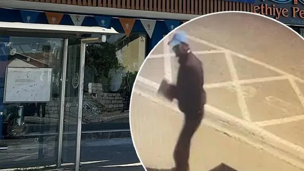 Muğla'da AK Parti binasına taşlı saldırı