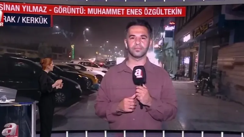 Kerkük'ten A Haber'e Çarpıcı Açıklama: Terörsüz Ortadoğu İstiyoruz!