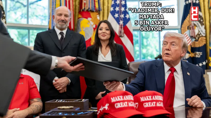 Trump'tan Şok Rusya Çıkışı: "Vladimir, Dur! Haftada 5 Bin Asker Ölüyor"