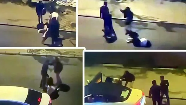 Avcılar'da Kadına Şiddet! İki Erkek Yerde Sürükledi