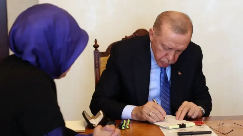 Erdoğan'dan Kızılay'a Kurban Bağışı! Neler Konuşuldu?