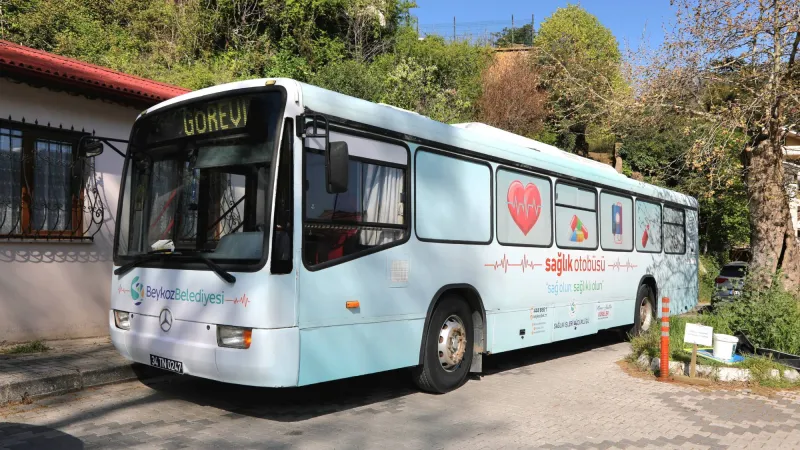 Beykoz'da Sağlık Ayağınıza Geldi! Gezici Otobüsle Ücretsiz Kontrol