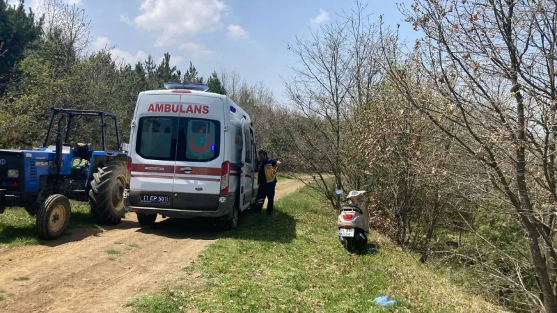 Bilecik'te Motosiklet Kabusu! Gölet Yolunda Feci Kaza