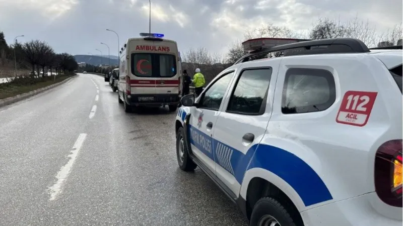 Bilecik'te Motosiklet Kazası! Sürücü Kontrolü Kaybetti, Sonuç?