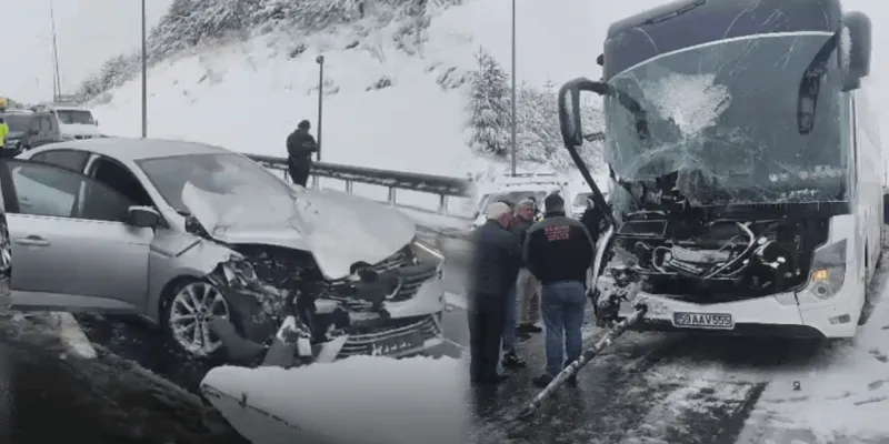 Bolu'da Zincirleme Kaza! Otoyol Neden Kapandı?