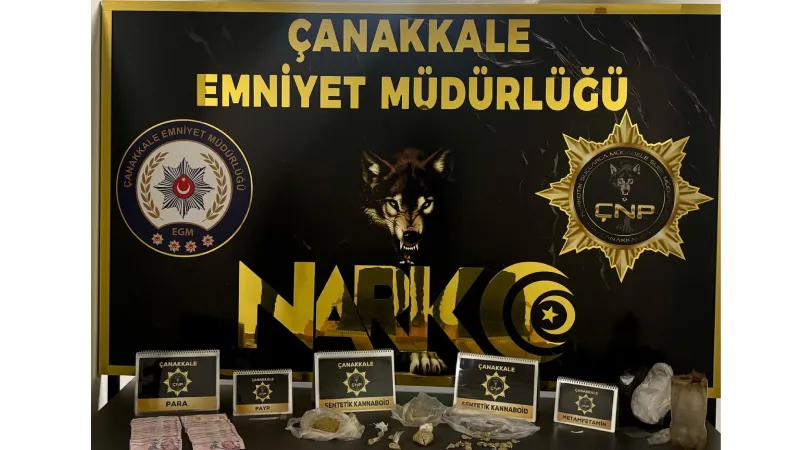 Çanakkale'de uyuşturucu operasyonunda gözaltına alınan 2 zanlı tutuklandı