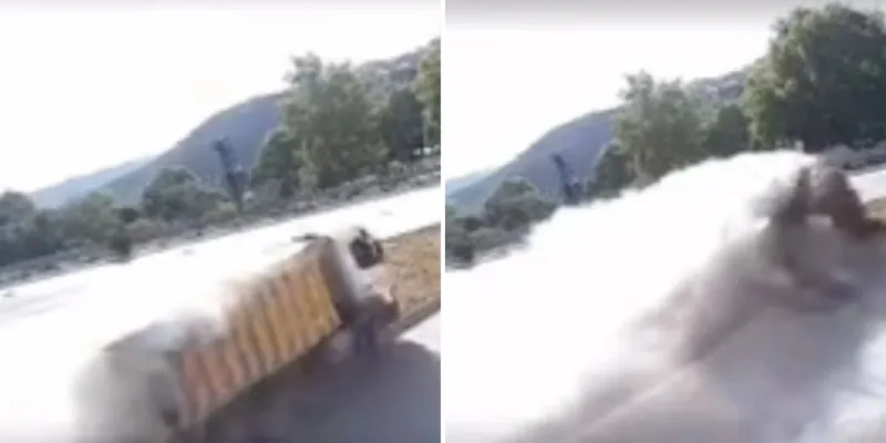 Fren Patladı! Kamyon Şelaleye Uçtu: Hatay'da Korkunç Kaza