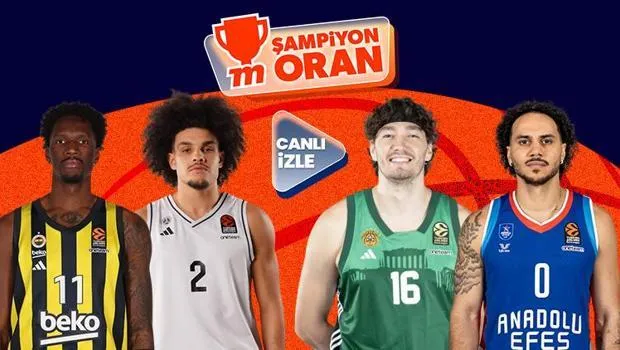 Fenerbahçe Anadolu Efes Play-Off Heyecanı Misli'de! Canlı İzle