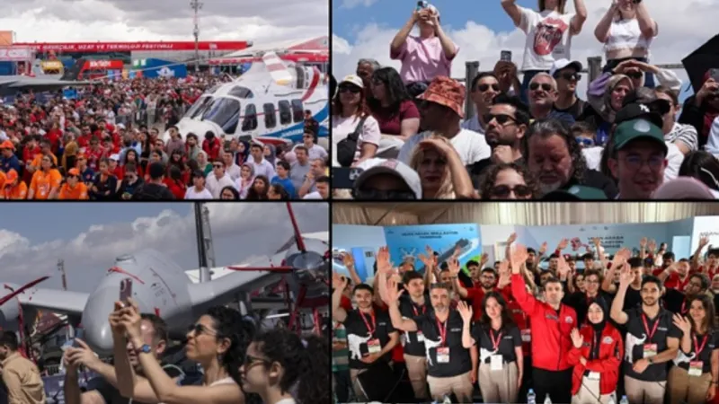 TEKNOFEST KKTC'ye Akın: İlk Günde Rekor Ziyaretçi Sayısı!