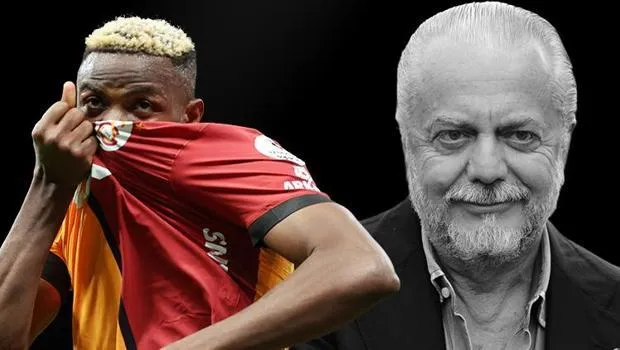 Galatasaray Osimhen için 65 milyon Euro teklif etti Napoli yanıt verdi