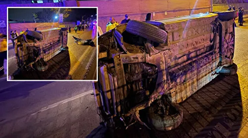 Kartal'da Kan Donduran Kaza! Otomobil Kaldırıma Çarptı, Kadın Hayatını Kaybetti