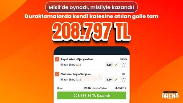 Misli'de Şok! Kendi Kalesine Gol 208 Bin TL Kazandırdı!