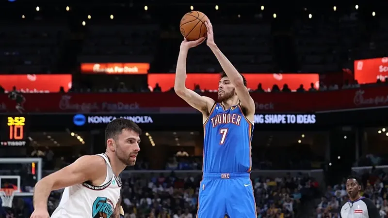 NBA'de Şok Geri Dönüş! Thunder, Grizzlies'i Devirdi!