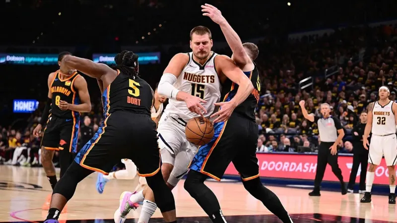 Oklahoma City Thunder Fırtınası! Nuggets'ı Ezdi, Seri 1-1