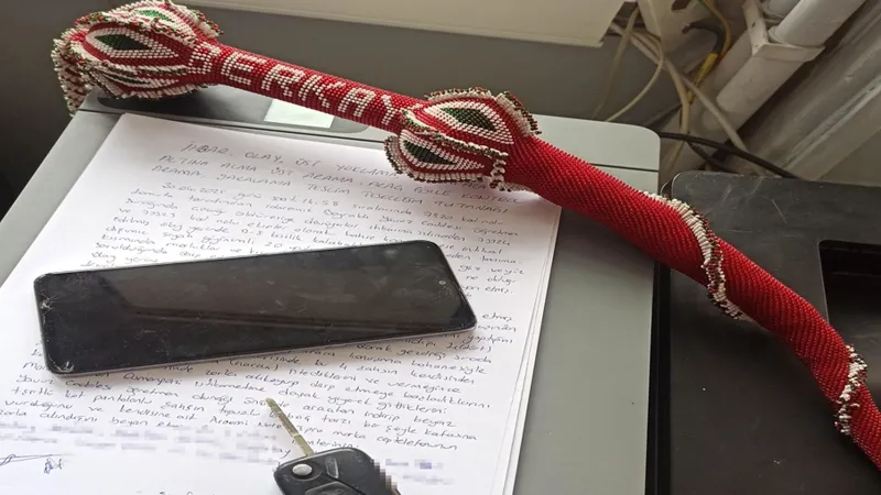 Kırbaçlı Dehşet! İzmir'de Otomobilden Atlayıp Kurtuldu!