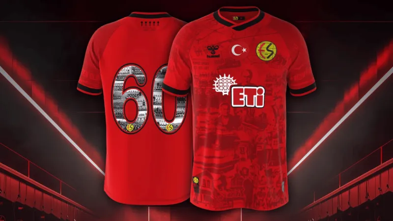 Eskişehirspor 60. Yıl Forması: Yeniden Satışta! Kaçırma!