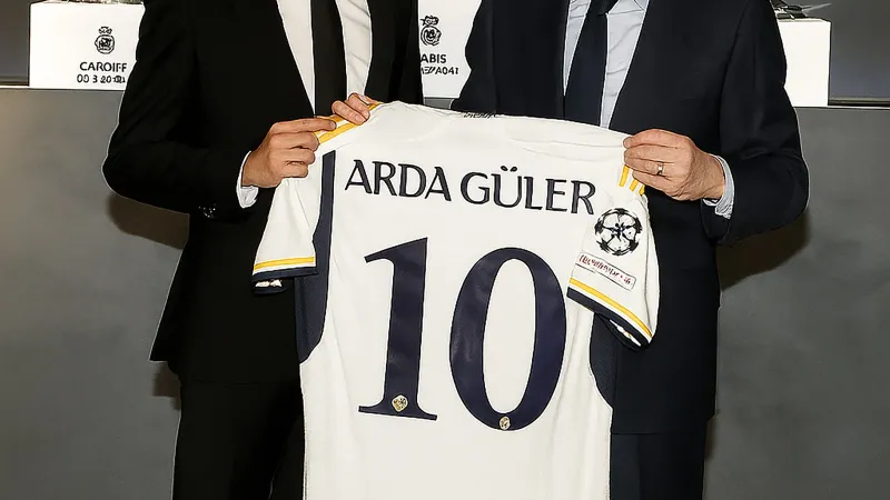Arda Güler'e 10 Numara Şoku! Real Madrid'de Neler Oluyor?