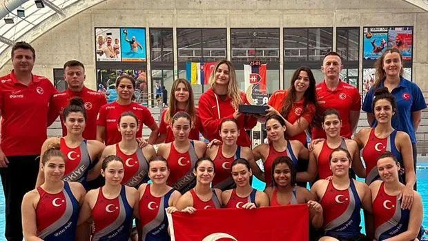 Türkiye A Milli Kadın Sutopu Takımı’ndan büyük başarı