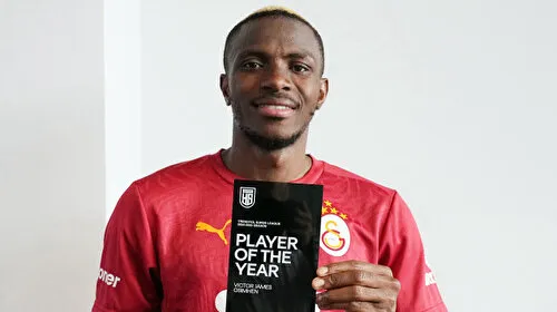 Osimhen Galatasaray'ı Uçurdu! Yılın Futbolcusu Seçildi!